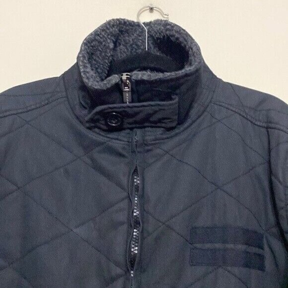 Steve Madden mens jacket coat bomber quilted zip in size 2XL/ TG - Picture 2 of 12